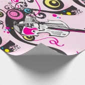 バイオリン音楽 ラッピングペーパー