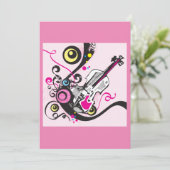 バイオリン音楽 招待状 (スタンド正面)