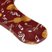 バイオリン音符パターン カッティングボード (角)