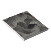 バイオリン骨格 ノートパッド (アングル)