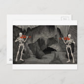 バイオリン骨格 ポストカード (正面/裏面)