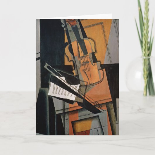 バイオリン1916年 カード (正面)