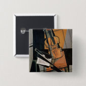 バイオリン1916年 缶バッジ (正面&裏面)