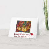 バイオリン カード (裏面)