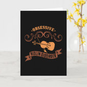 バイオリン –  カード (黄色い花)