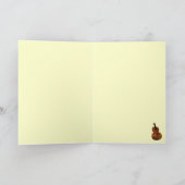 バイオリン カード (内部)