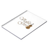 バイオリン・ガール ノートブック (左側)