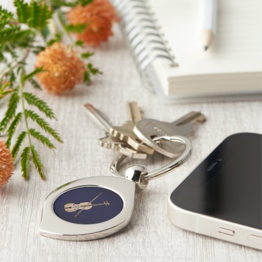 バイオリン キーホルダー (側面)