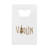 バイオリン クレジットカード栓抜き (裏面)