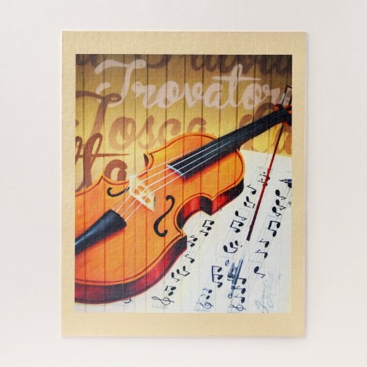 バイオリン ジグソーパズル (縦)