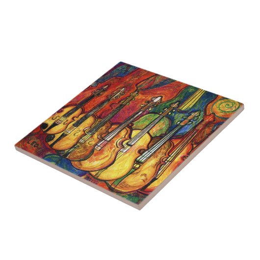 バイオリン タイル (側面)