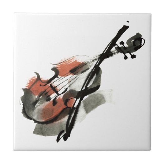 バイオリン タイル (正面)