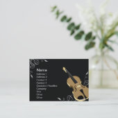 バイオリン-チャビー 名刺 (スタンド正面)