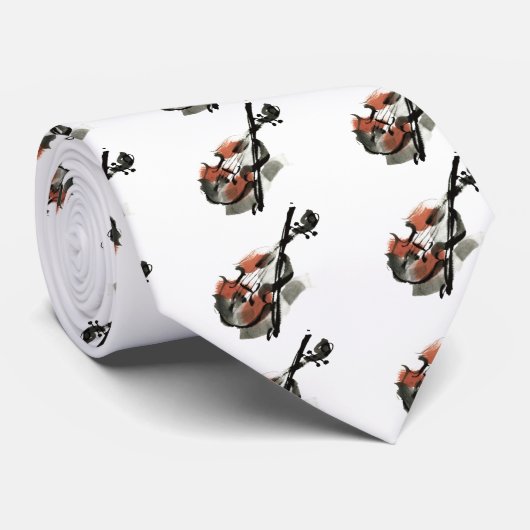 バイオリン ネクタイ (ロール)