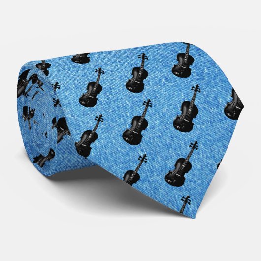 バイオリン ネクタイ (ロール)