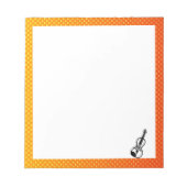 バイオリン ノートパッド (正面)