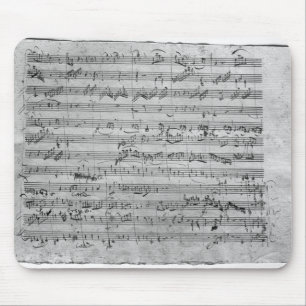 バイオリン、ハープシコードおよびvioloncelloのためのGの専攻学生 マウスパッド