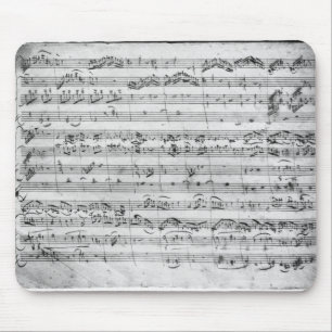 バイオリン、ハープシコードおよびvioloncelloのためのGの専攻学生 マウスパッド
