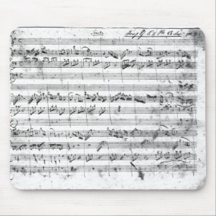 バイオリン、ハープシコードおよびvioloncello 2のためのGの専攻学生 マウスパッド