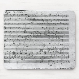 バイオリン、ハープシコードおよびvioloncello 3のためのGの専攻学生 マウスパッド