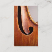 バイオリン/ビオラの名刺 名刺 (裏面)