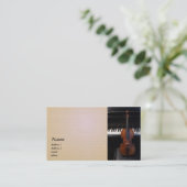 バイオリン/ビオラの名刺 名刺 (スタンド正面)