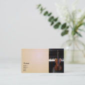 バイオリン/ビオラの名刺 名刺 (スタンド正面)