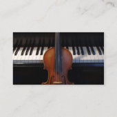 バイオリン/ビオラの名刺 名刺 (裏面)