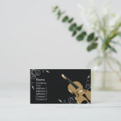 バイオリン-ビジネス 名刺 (スタンド正面)