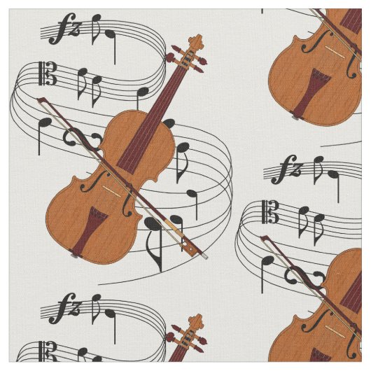 バイオリン ファブリック (クローズアップ)