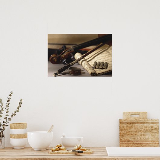 バイオリン ポスター (キッチン)
