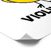 バイオリン ポスター (角)