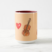 バイオリン マグカップ (中央)
