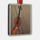 バイオリン メタルオーナメント (右)