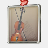 バイオリン メタルオーナメント (左)