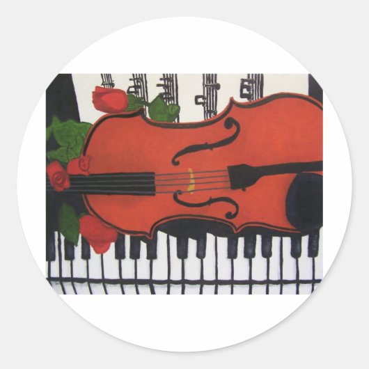 バイオリン ラウンドシール (正面)