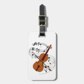 バイオリン ラゲッジタグ (正面縦)
