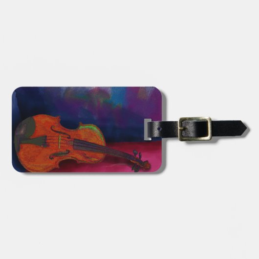 バイオリン ラゲッジタグ (正面横)
