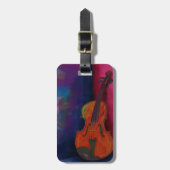 バイオリン ラゲッジタグ (正面縦)