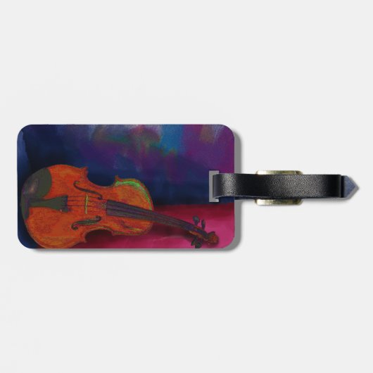 バイオリン ラゲッジタグ (裏面横)