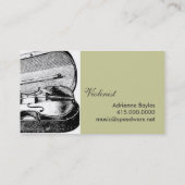 バイオリン 名刺 (裏面)