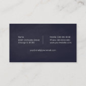 バイオリン 名刺 (裏面)