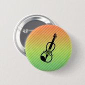 バイオリン 缶バッジ (正面&裏面)