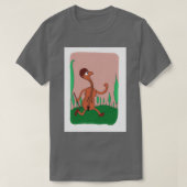 バイオリン（長） 1 Tシャツ (デザイン正面)