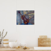 バイオリン， 1918 ポスター (キッチン)