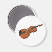 バイオリン： 3Dモデル： マグネット (正面/裏面)
