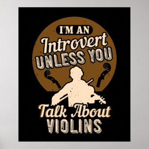 バイオリン – I'm An Introvert ポスター