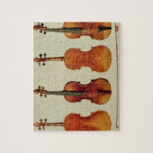 バイオリン(LtoR): Antonio Stradivariu著「Alard」 ジグソーパズル (縦)