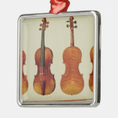 バイオリン(LtoR): Antonio Stradivariu著「Alard」 メタルオーナメント (左)