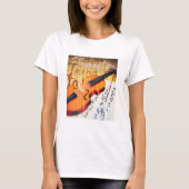バイオリン Tシャツ (正面)